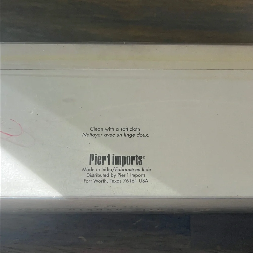 Pier 1 Imports DRAGONFLY NAPKIN RINGS SET of 4 kitchen tableware metal